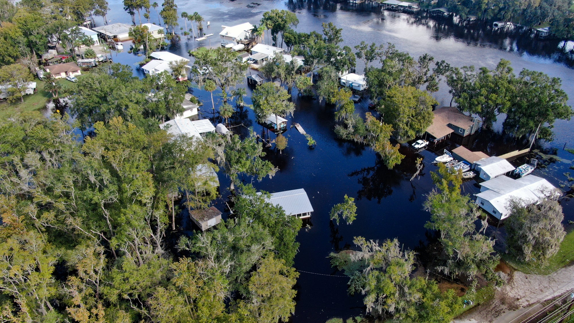 Hurricanes Helene and Milton photos Clay Electric Cooperative, Inc
